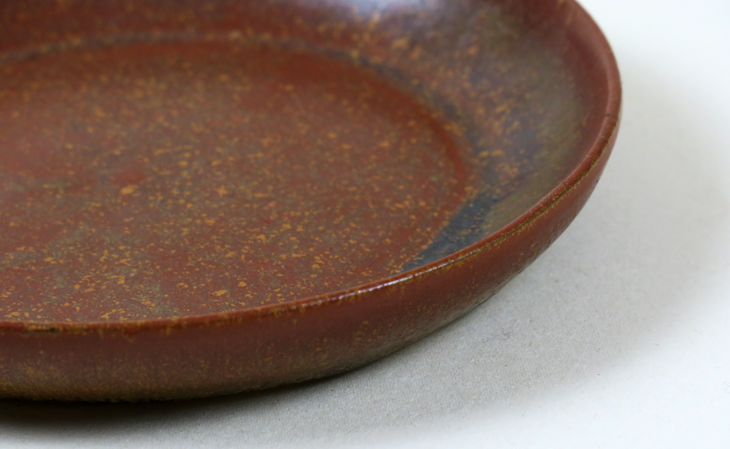 Assiette creuse - Collection Bois Brûlé