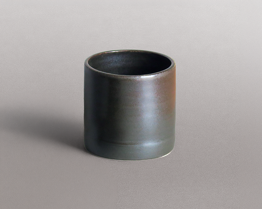 Mug sans anse — Émail bois brûlé