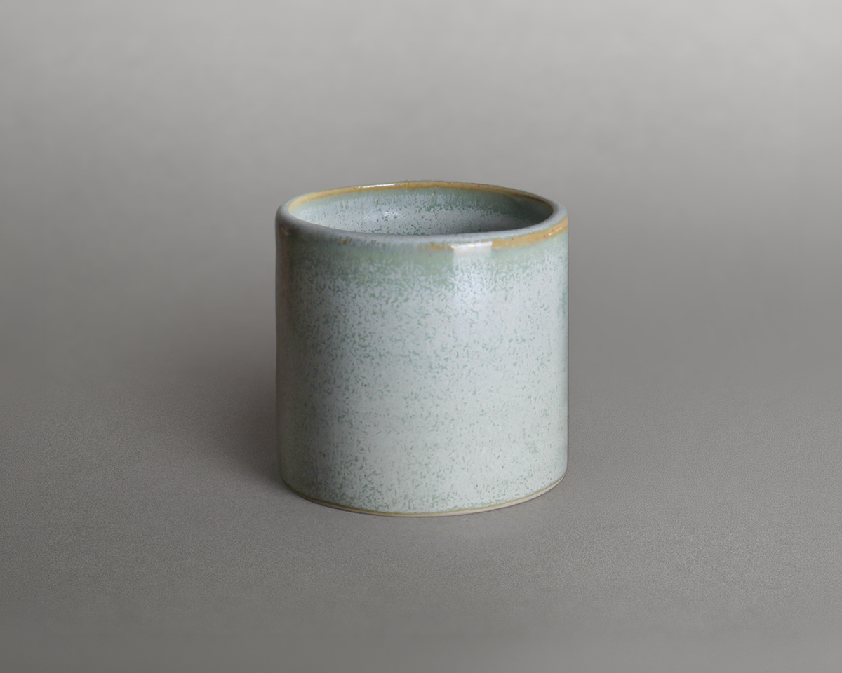 Mug sans anse — Émail lichen clair